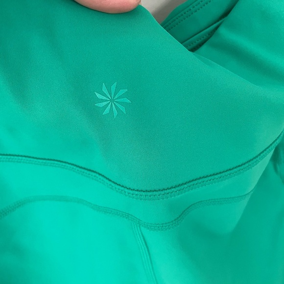 Athleta Bright Green Performance Leggings - Picture 7 of 10